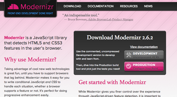 Modernizr