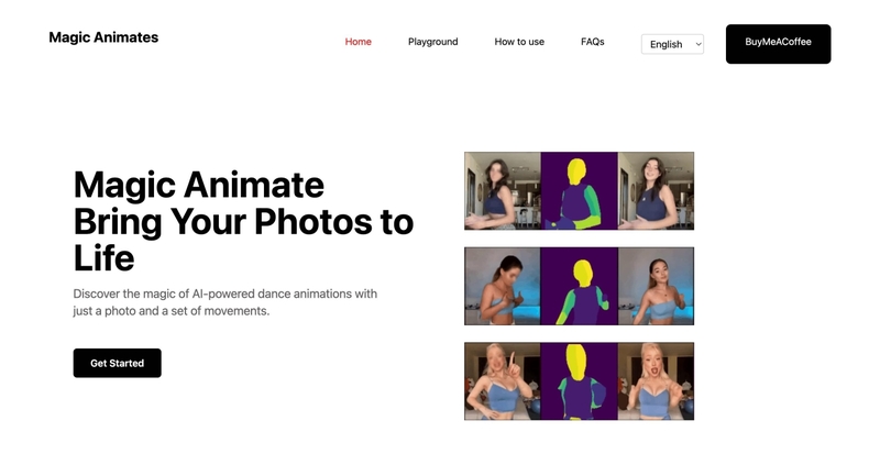 ByteDanceが開発した、AIアニメーションツール「Magic Animate」。たった1枚の静止画とモーションデータを組み合わせるだけで、人物やキャラクターの動画が生成できる。特定部分の一貫性が保持されており、他の動画生成AIモデルと比較して、画面のちらつきが非常に少ない