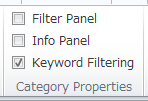 図10　Category Properties