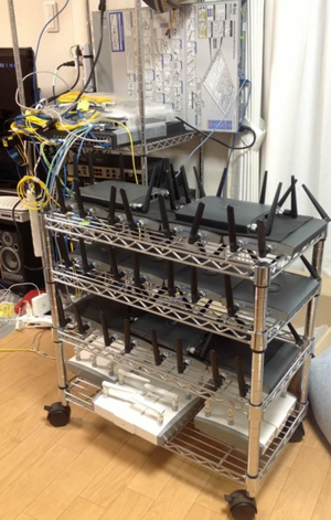 ネットワーク機器を集約