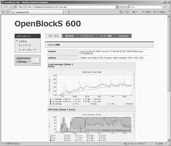 図1　グラフィカルシステムモニタ