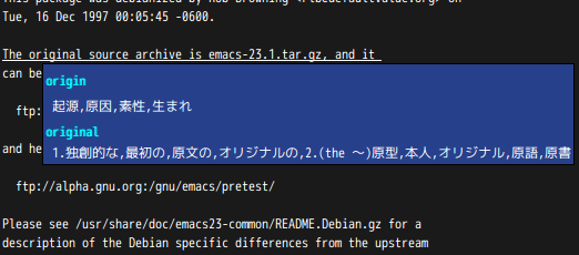 図5　tooltipで訳が表示されるようになる