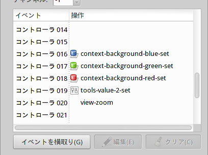 図9　CC16～20の機能割り当て