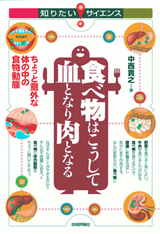 ［表紙］食べ物はこうして血となり肉となる　―ちょっと意外な体の中の食物動態―