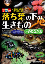 ［表紙］ずかん　落ち葉の下の生きものとそのなかま