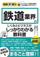 ［表紙］図解即戦力 鉄道業界のしくみとビジネスがこれ1冊でしっかりわかる教科書