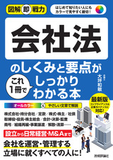 ［表紙］図解即戦力　会社法のしくみと要点がこれ1冊でしっかりわかる本