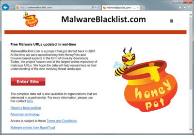 図3　MalwareBlacklist.com