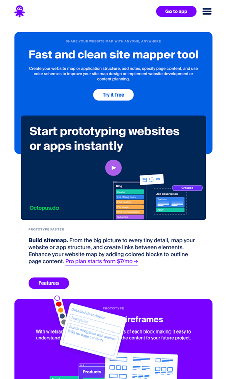 図6　サイトマップを作るのに特化したサービス