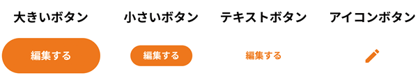 図1　形状が異なるボタン例