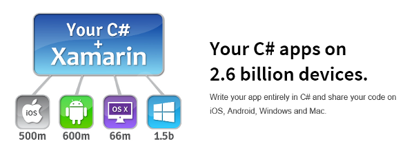 Xamarin。C#を中心にクロスプラットフォーム開発を実現