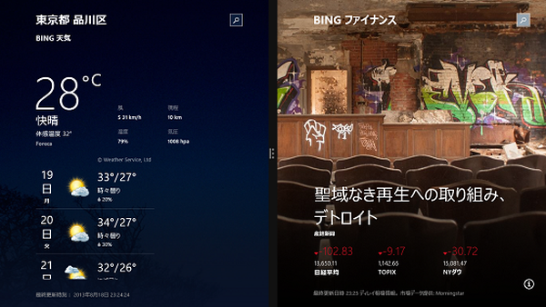 Windows 8.1アプリ