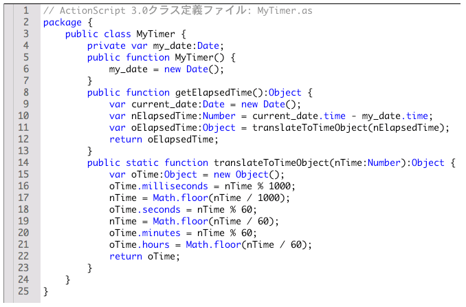 図1　MyTimerクラスの定義