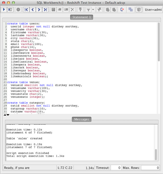 図1　テーブルの作成