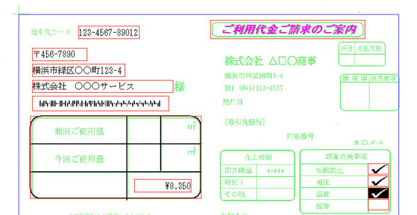 図3　下敷き機能