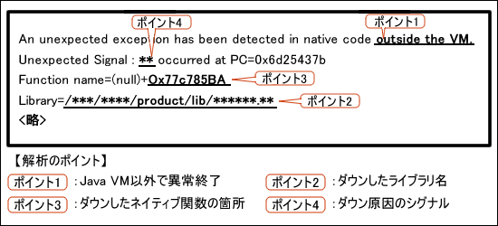 図5　エラーリポートファイルの解析