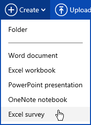 図8　Excel surveyの作成