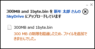 表示メッセージ