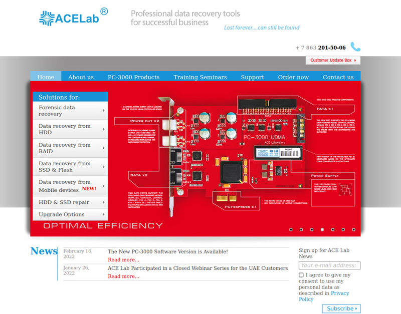 ACE Lab社のサイトとPC-3000 UDMA