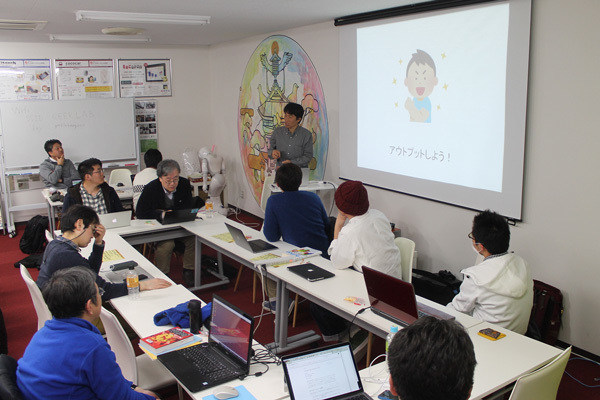 「みんなのPython勉強会 in 長野」の様子