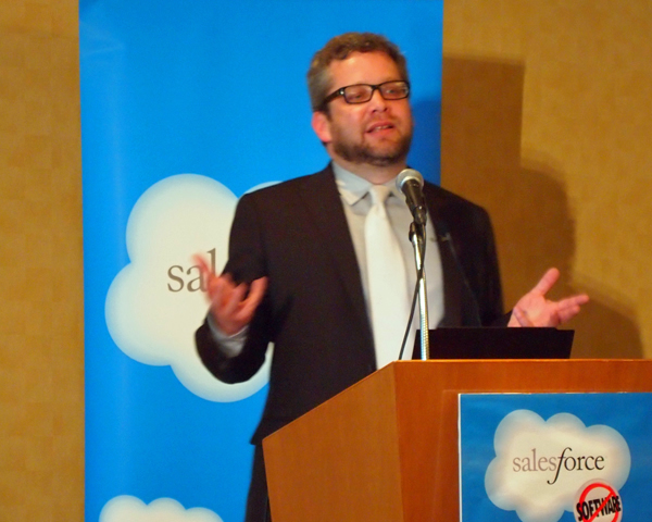 米Salesforce.com、Senior Vice PresidentのByron Sebastian氏