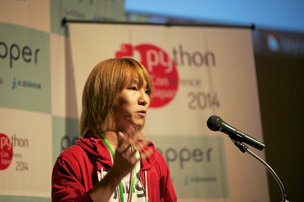 Hiroki KIYOHARA氏 ©PyCon JP