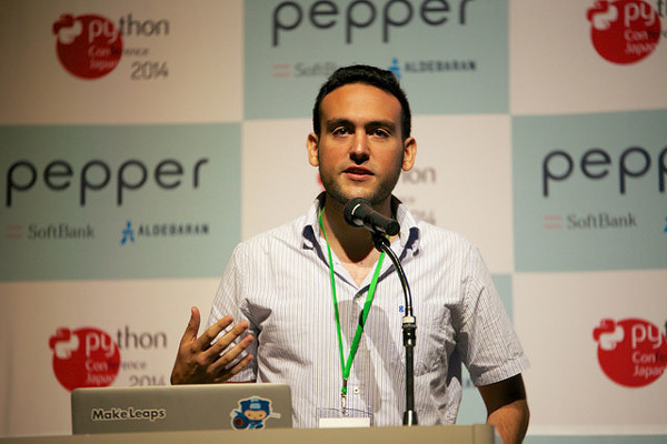 Daniel Izquierdo氏 ©PyCon JP