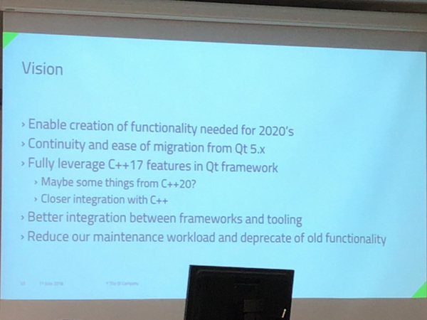 Qt 6のビジョン